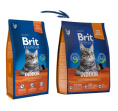 Сухой корм для кошек Brit Premium Cat Adult Indoor (курица) (400 гр.)