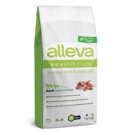 Корм для собак Alleva Equilibrium Adult Medium/Maxi Sensitive Lamb & Ocean Fish (ягненок, рыба)