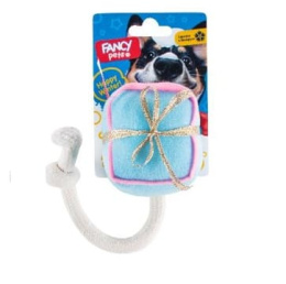 Игрушка для собак FANCY PETS "Подарок" 8х8 см (NYS3)
