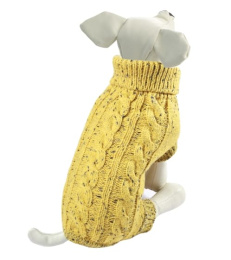 Свитер Косички Triol горчичный