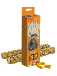 Палочки для грызунов с фруктами и орехами Little One