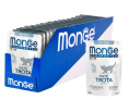 Влажный корм для котят Monge Cat Monoprotein Kitten (форель) (85 гр.)