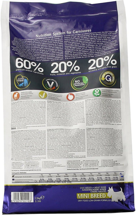 Сухой корм для собак Farmina N&D LG Adult Mini (ягнёнок, черника) (7 кг)