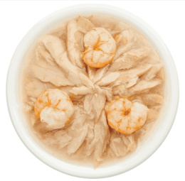 Влажный корм для кошек Деревенские лакомства Тунец с креветкой в нежном желе