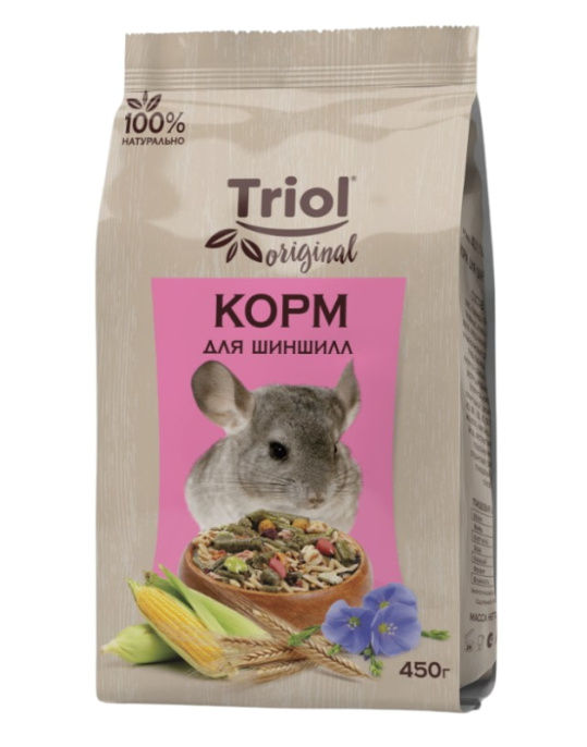 Корм для шиншилл Triol Original (450 гр.)