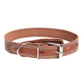 Ошейник кожаный одинарный Gamma  (58 х 2.5 см)