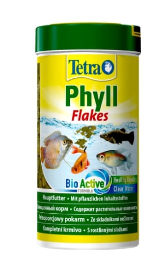 Корм для травоядных рыб Tetra Phyll Flakes