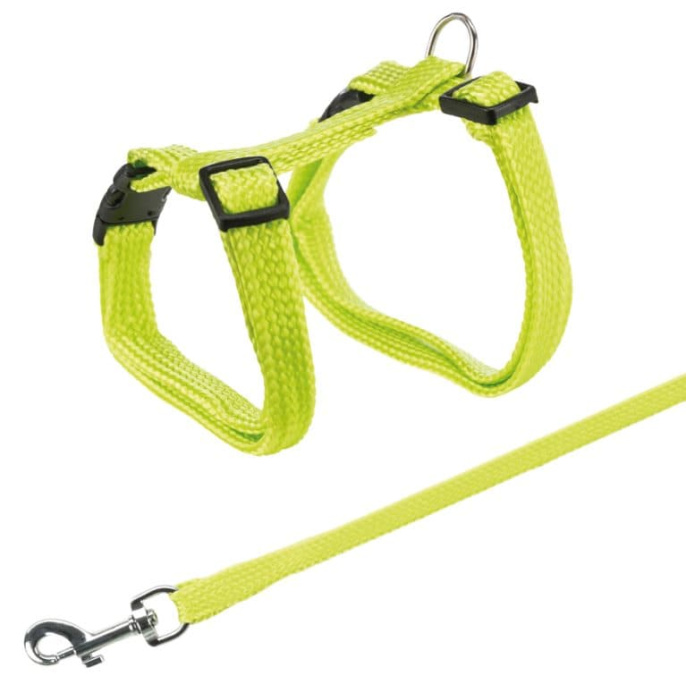 Шлейка с поводком для кошек TRIXIE