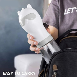 Поилка дорожная для животных FIDA (серая)