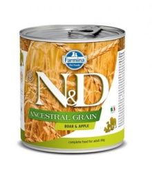 Консервы для собак Farmina N&D Dog Mini Ancestral Grain Boar & Apple (кабан, яблоко)