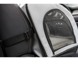 TRIXIE Сумка-подстилка автомобильная для собак 44 х 37 х 40 см, серая/черная