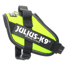 Шлейка для собак Julius-K9 IDC Powerharness Mini зеленый неон