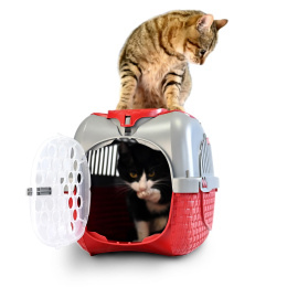 Переноска для животных BAMA PET KENNEL TOUR (красный)