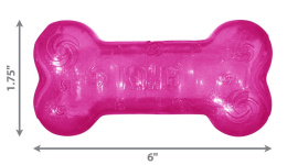 KONG Игрушка для собак Squeezz Crackle Bone Assor