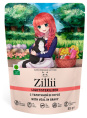 Влажный корм для кошек ZILLII Sterilized & Light Adult Cat в соусе (телятина) (85 гр)