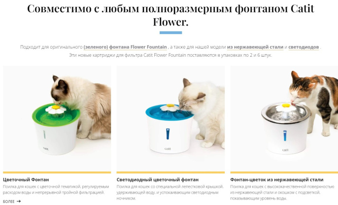 Фильтр для поилки-фонтана Catit 2.0 (2 шт)