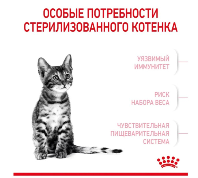 Сухой корм для котят Royal Canin Kitten Sterilised (0,4 кг)