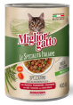 Консервы для кошек Miglior Gatto Le Specialità Italiane Adult Cat кусочки в соусе (говядина, помидор (405 гр)