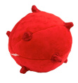 Игрушка для щенков средних и крупных пород Playology Puppy Sensory Ball Мяч сенсорный 15 см (Красный)