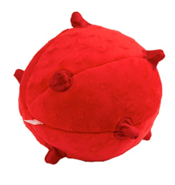 Игрушка для щенков средних и крупных пород Playology Puppy Sensory Ball Мяч сенсорный 15 см