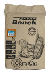 Кукурузный наполнитель Super Benek Corn Cat Морской бриз