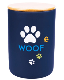 Бокс керамический для хранения корма для собак Mr.Kranch WOOF