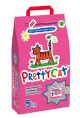 Наполнитель PrettyCat комкующийся бентонитовый Euro Mix (алоэ вера) (5 кг)