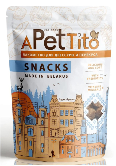 Лакомство для собак Pet's Brunch APetTito (90 гр.)
