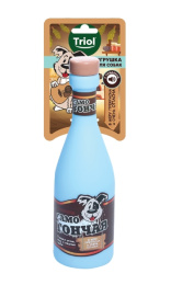 Игрушка виниловая для собак Triol "Бутылка - Самогончая"