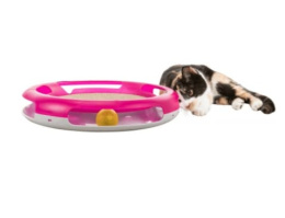 Когтеточка для кошек с игрушкой "TRIXIE" д. 37 см (41415)