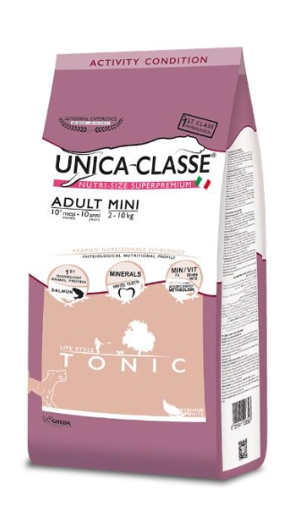 Сухой корм для собак Unica Classe Adult Mini Tonic (Лосось)