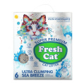 Комкующийся наполнитель Fresh Cat Морской бриз