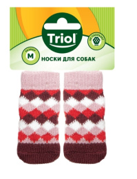 Носки для собак "Ромбы" Triol