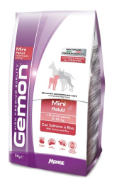 Сухой корм для собак Gemon Dog Mini Adult (лосось, рис)