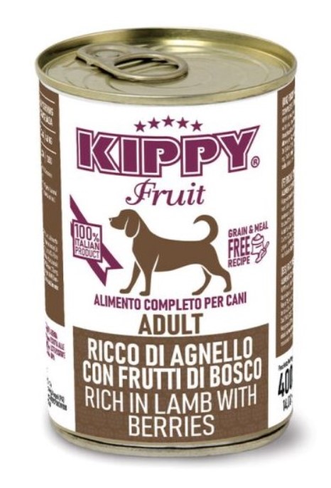 Паштет для собак Kippy Adult Dog (ягненок, ягоды) (400 гр.)