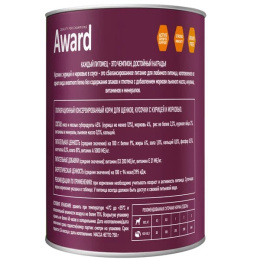 Консервы для щенков Award Puppy (курица с морковью в соусе)