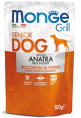 Влажный корм для собак Monge Dog Grill Senior (утка) (100 гр.)