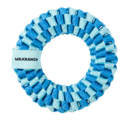 Игрушка для собак Mr.Kranch Плетеное кольцо голубое