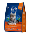 Сухой корм для кошек Brit Premium Cat Adult Indoor (курица) (400 гр.)