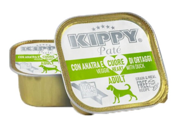 Паштет для собак Kippy Adult Dog (утка, овощи) (150 гр)