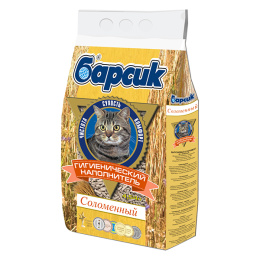 Наполнитель «Барсик» Соломенный