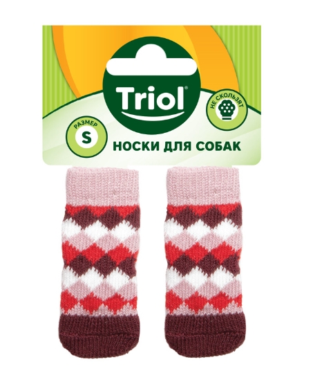 Носки для собак "Ромбы" Triol