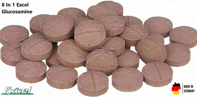 Кормовая добавка для гибкости суставов 8in1 Excel Glucosamine (55 таб.)