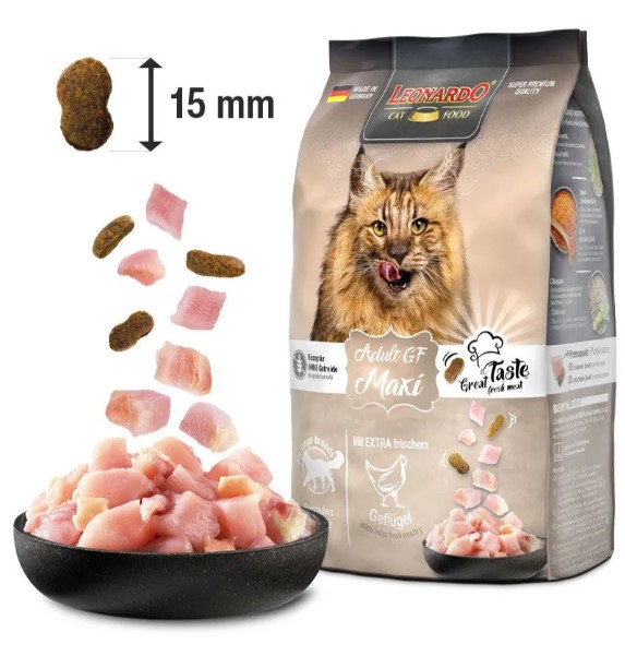 Сухой корм для кошек Leonardo GF Adult Maxi Cat (1,8 кг)