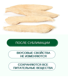 Лакомство сублимированное для собак Wanpy Dog (утка)