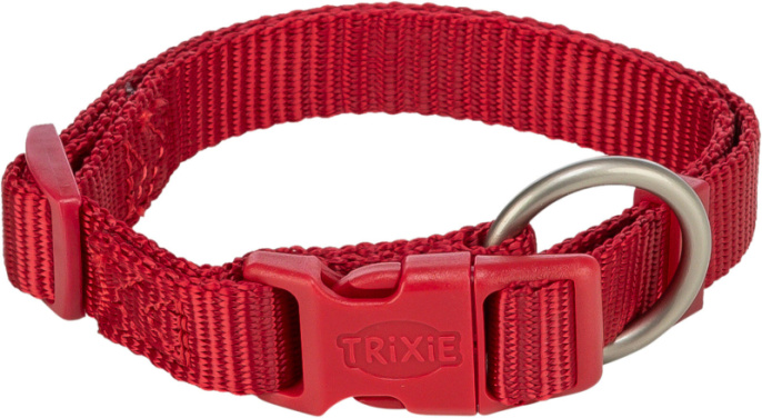 Ошейник для собак TRIXIE Premium Collar (красный) (XS-S, 22-35см/10мм)
