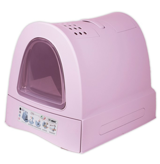 Био-туалет для кошек ZUMA IMAC (пепельно-розовый)