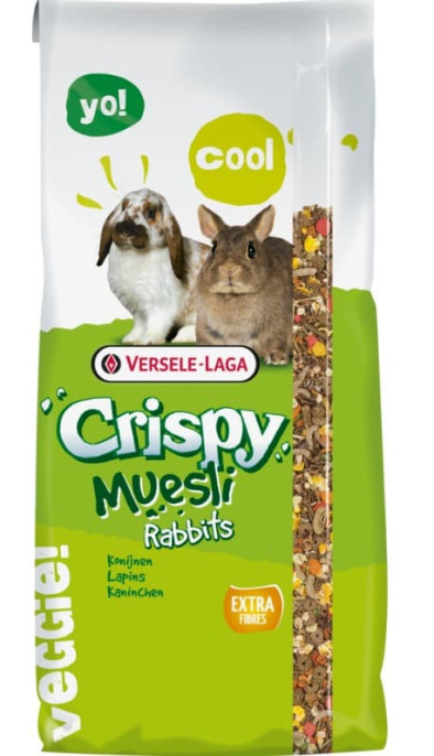 Корм для карликовых кроликов Versele-Laga Crispy Muesli Rabbit (400 гр.)