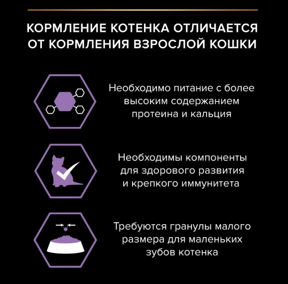 Сухой корм для котят Pro Plan HEALTHY START Kitten (курица) (1,5 кг)