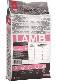 Сухой корм для кошек Blitz Sensitive Adult Cats All Breeds (ягненок)